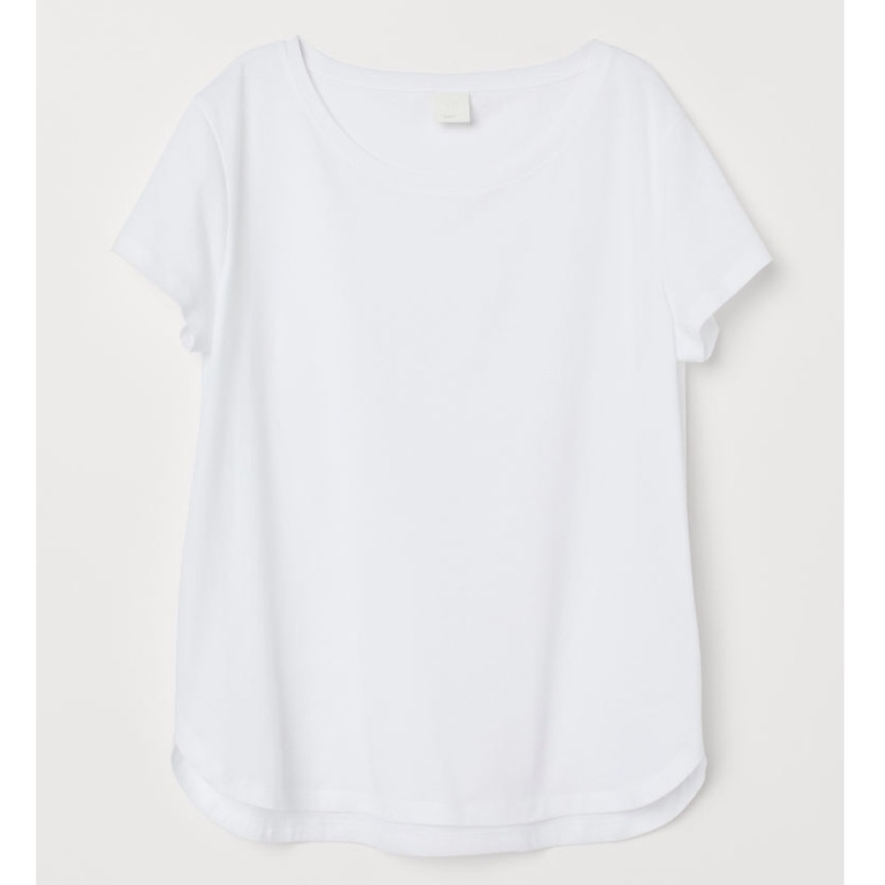 3/$15 NWT Basic White Crew Neck T-Shirt